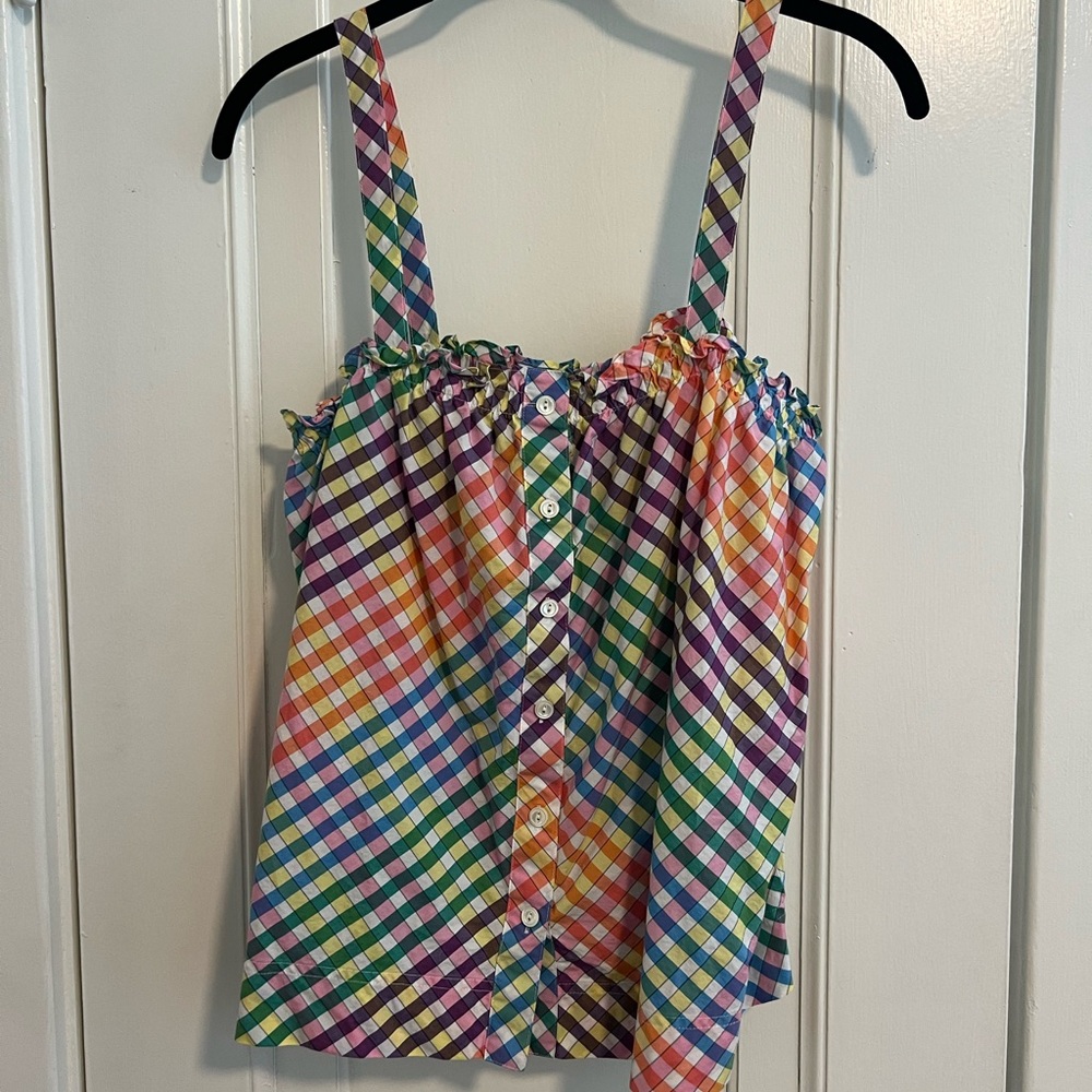 J. Crew sleeveless blouse